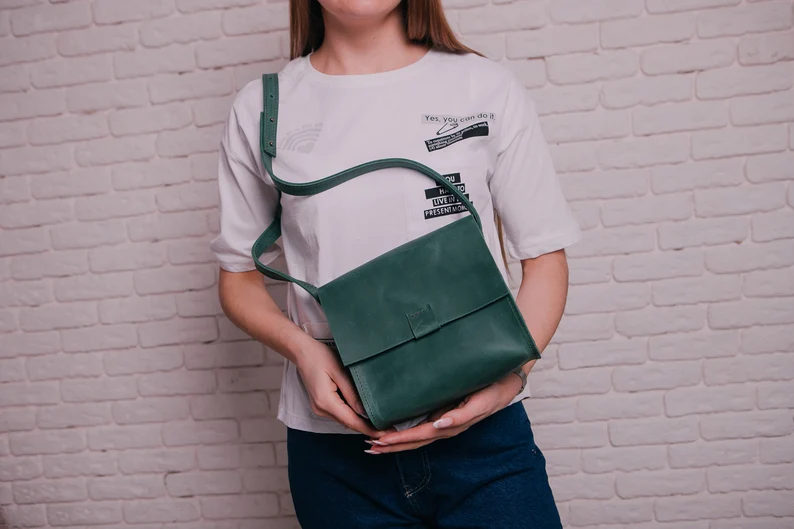 Leather Crossbody Bag Women Shoulder Bag Mini Bag Cross Body - Image 6