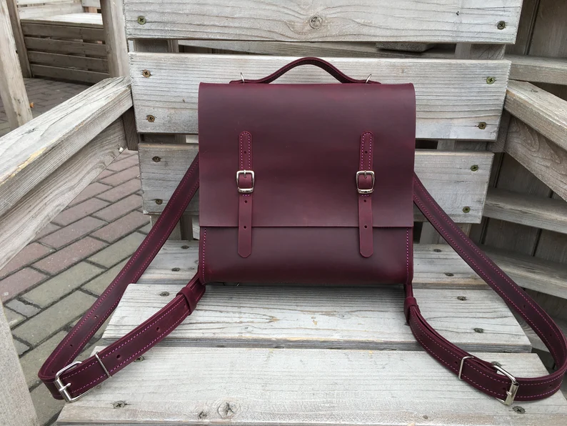 Mini Backpack Leather,Leather Backpack Women - Image 8