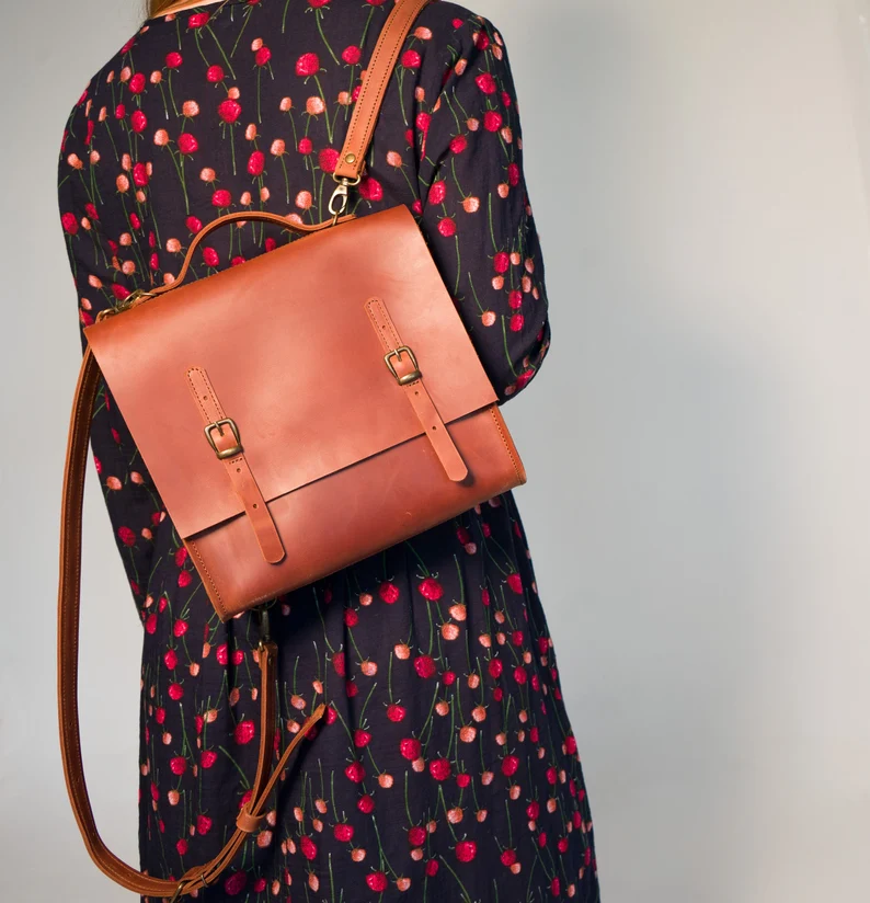 Mini Backpack Leather,Leather Backpack Women - Image 9