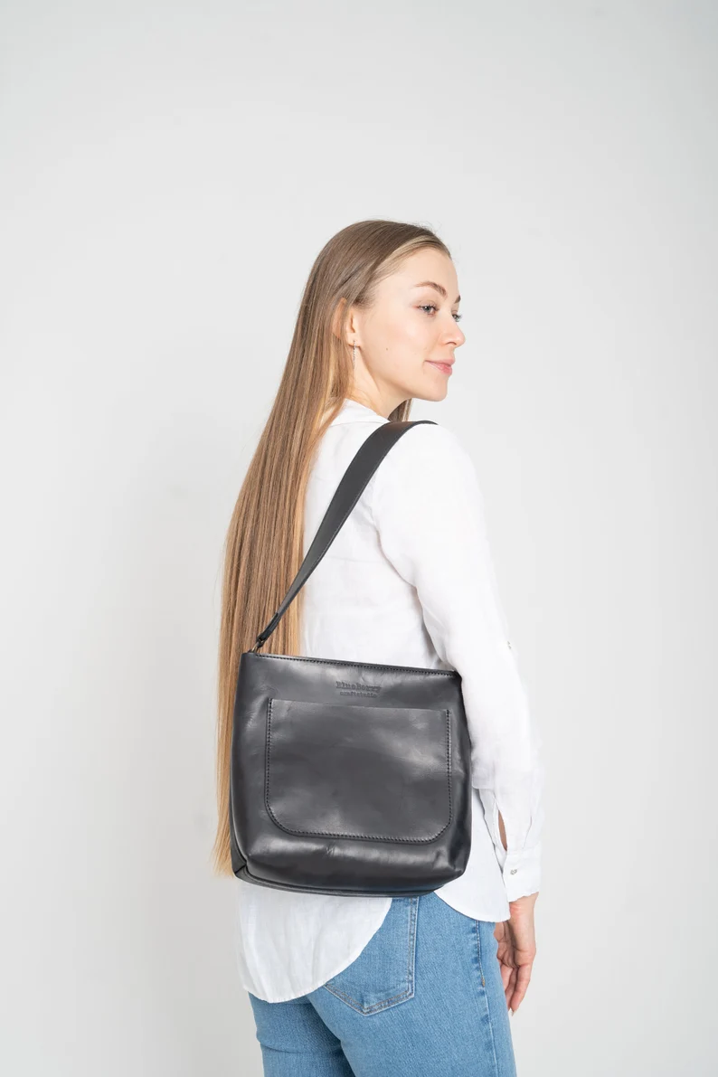 Leather Shoulder Bag Women Crossbody Bag Mini Bag - Image 8